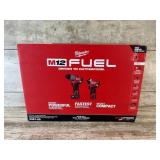 Milwaukee M12 Fuel Drill/Impact Driver Kit - New