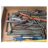 End mills, drill bits