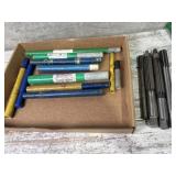 Chuck reamers, twist drill bits
