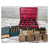 O-ring assortment kit, steel number stamps