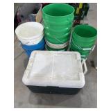 Coleman Cooler, Buckets