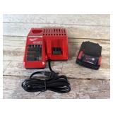 Milwaukee M18 CP2.0 Battery, Charger - New