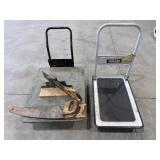 Rolling carts and saws