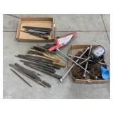 Files, Chains, Wire Brushes