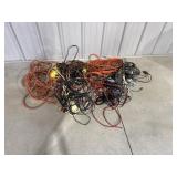 Extension cords and plugs lot