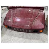 Hummer front end for golf cart