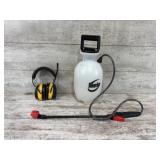 Headphones, Sprayer