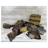 Gloves, Hats, Jacket, Tool Bag
