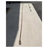 Approx 15Ft Chain, Chain Hooks