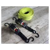 Uline straps, tow strap