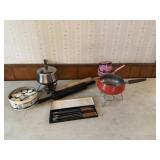 Fondue Sets and Rolling Pins