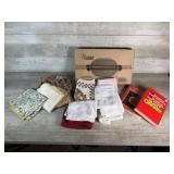 Unwavering Cast Iron Grill , Towels, Cookbooks