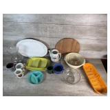 Mugs , Platter, Bowls, Vases