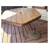 Patio table