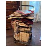 Cart Of Fabrics
