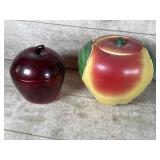 Apple cookie jars
