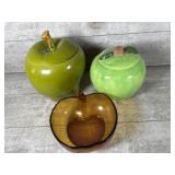 Apple cookie jars
