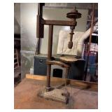 vintage cast iron bench drill press