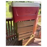 Crates, cooler