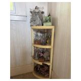 Shelf and Contents on Staircase