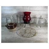 Candle holder, Cake Plate, Serving Dish, Crock