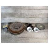 Platters, Mugs, Corn Trays, Candle Trivet