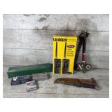 Radios, Knife, Ammo, Gun Cleaning Kit