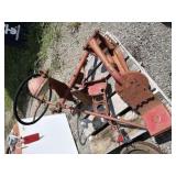 Tank support, Steering Wheel, Seat Support off M