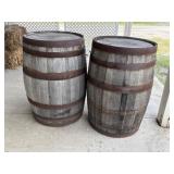 2-Whiskey Barrels