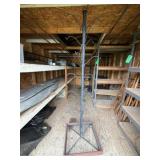 Metal Display Rack, Wooden Trellis