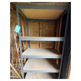2 Metal Shelving Units