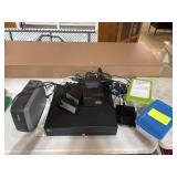Cash Drawer, Credit Card Machine, Surge Protectors