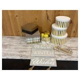 Decorative Storage Boxes