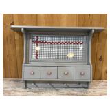 Country Style Wall Hanging Shelf