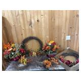 Fall Wreaths And Centerpieces