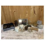 Glass Votives Heart Trinket Boxes Miscellaneous