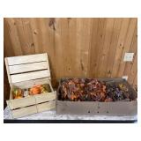 Pumpkins, Gourds, Silk Arrangement Pieces