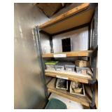 Metal Shelving w/ Contents