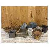 Plant/Flower Boxes And Baskets