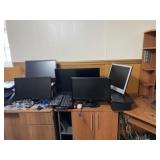 Computer Monitors Keyboards and Mouse