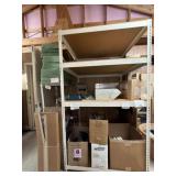 Metal Shelving w/ Contents