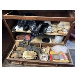 Work Gloves, Rags, Sandpaper
