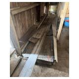 Barn Metal Siding and Vinyl Siding Pieces