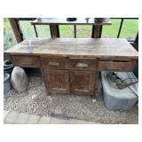 Vintage Wood Cabinet