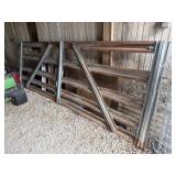 Aluminum farm gate 141 inches long
