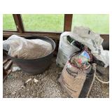 Pelletier Bedding and Plastic Barrel Planter