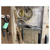 Wire, rope and bolt organizer