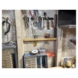 Hand tools and bolt organizer