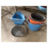 Buckets , Waters and Feed Pan