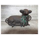 Cast-iron lamb cake pan
